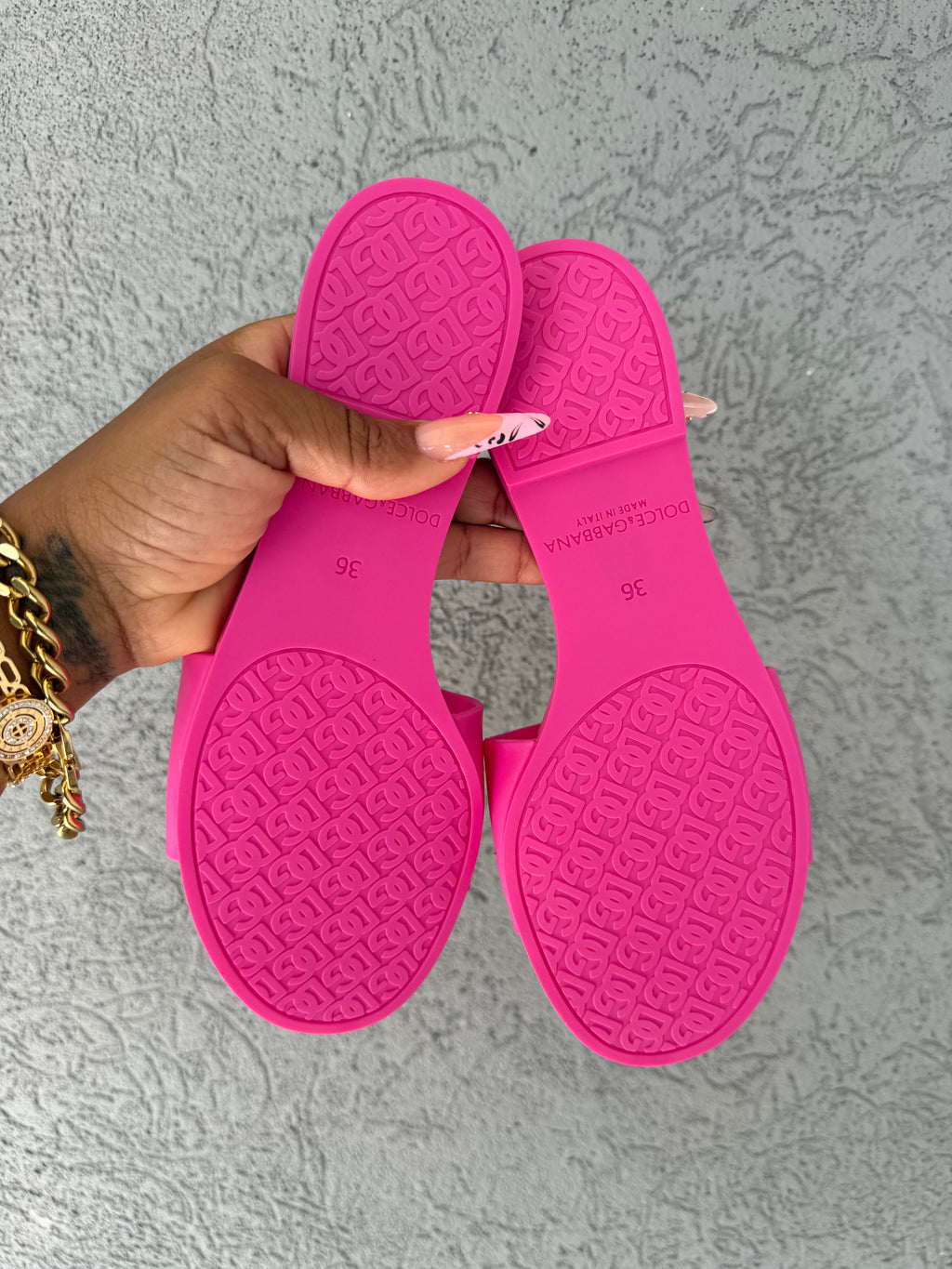 D&G SUMMER SLIPPERS