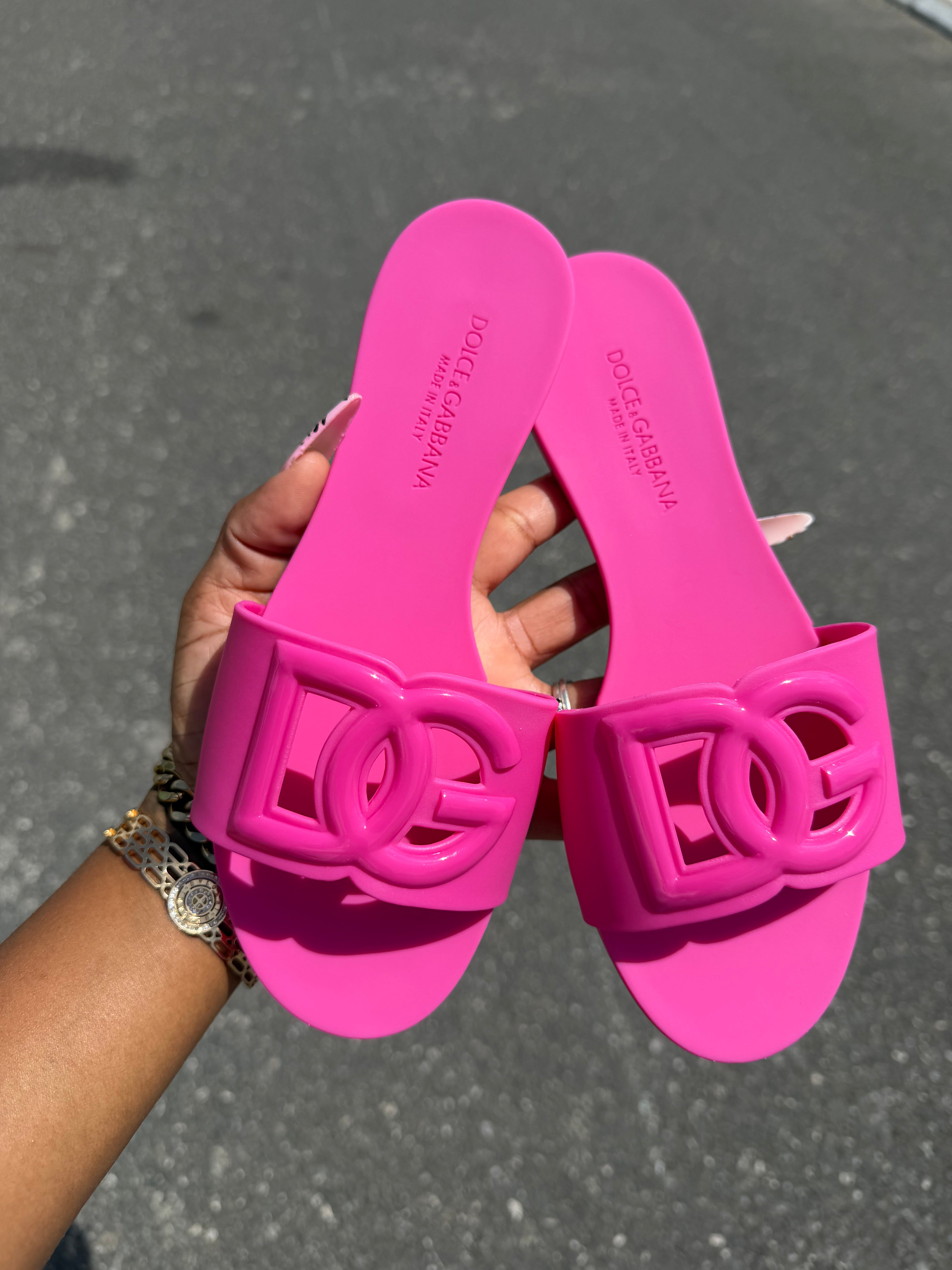 D&G SUMMER SLIPPERS