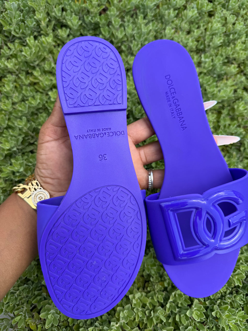 D&G SUMMER SLIPPERS